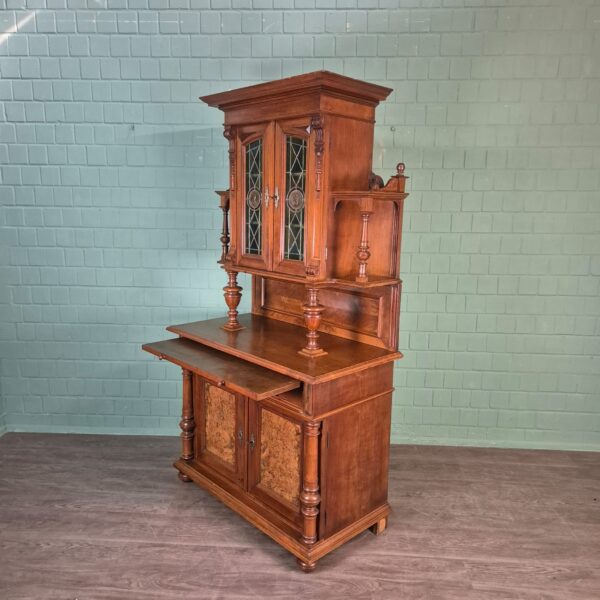 Cabinet Gründerzeit 1880 Walnut - Image 4