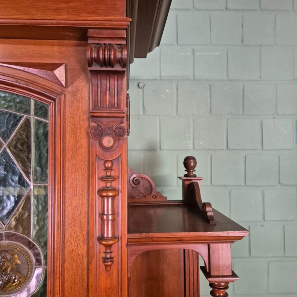 Cabinet Gründerzeit 1880 Walnut - Image 11