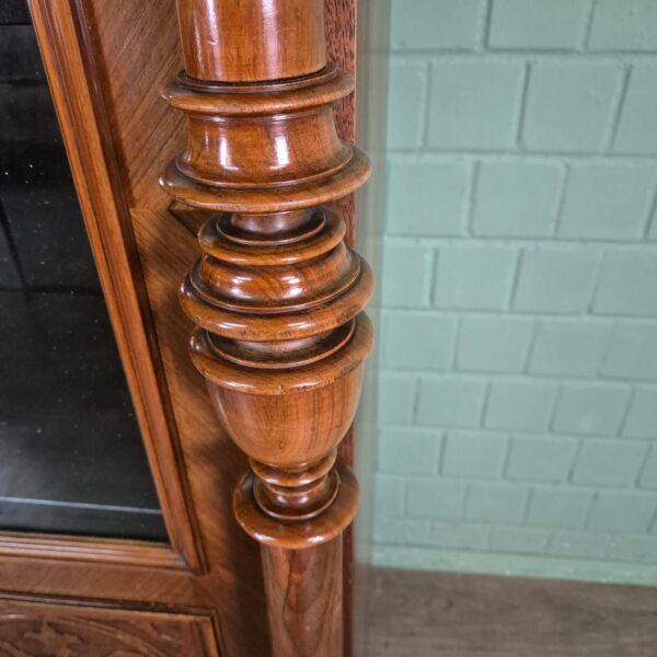 Bookcase Gründerzeit 1880 Walnut - Image 8