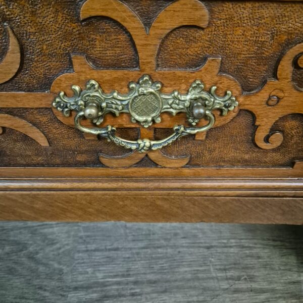 Bookcase Gründerzeit 1880 Walnut - Image 9