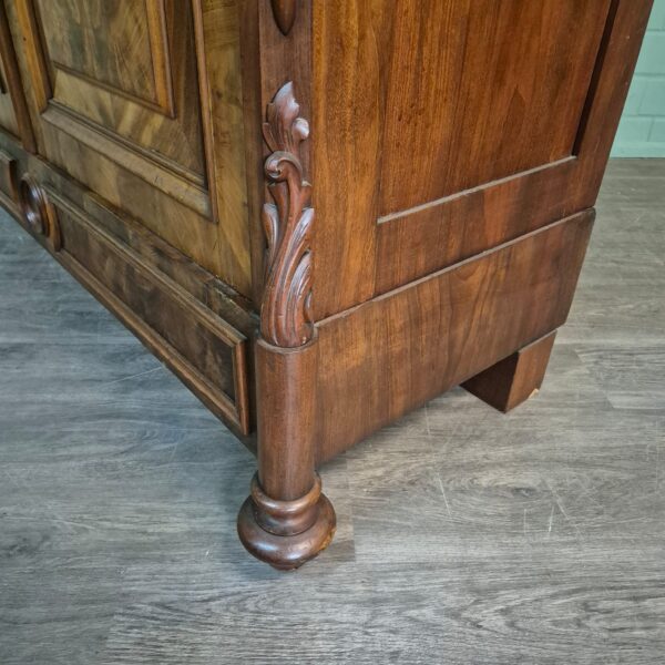 Wardrobe Louis Philippe 1860 Walnut - Image 12