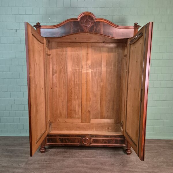 Wardrobe Louis Philippe 1860 Walnut - Image 15