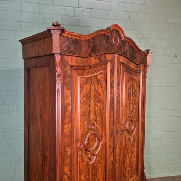 Wardrobe Louis Philippe 1860 Walnut - Image 6