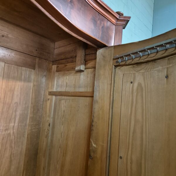 Wardrobe Louis Philippe 1860 Walnut - Image 17
