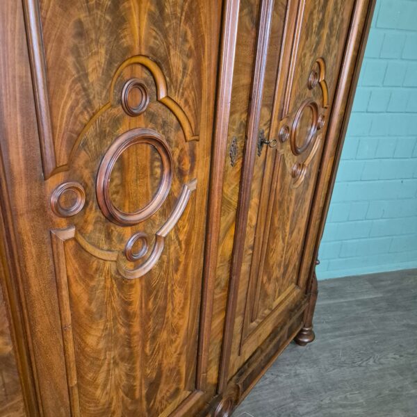 Wardrobe Louis Philippe 1860 Walnut - Image 9