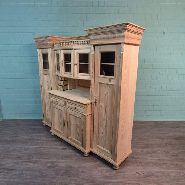 Kitchen Cabinet Gründerzeit 1880 Pine - Image 4