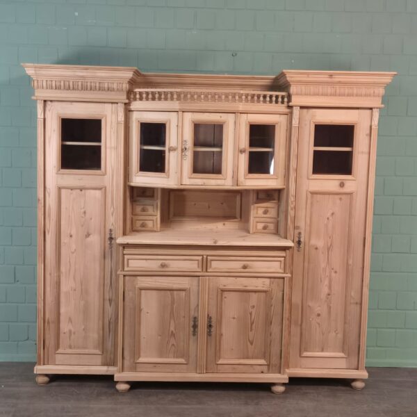 Kitchen Cabinet Gründerzeit 1880 Pine - Image 3