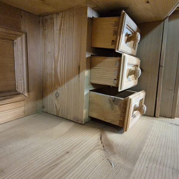 Kitchen Cabinet Gründerzeit 1880 Pine - Image 23