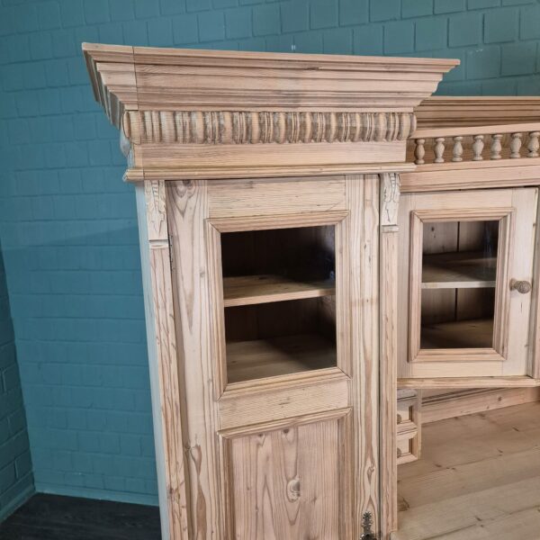 Kitchen Cabinet Gründerzeit 1880 Pine - Image 6