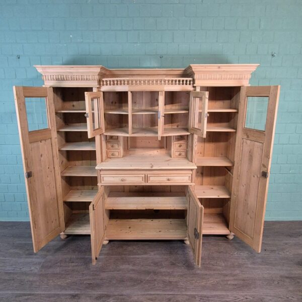 Kitchen Cabinet Gründerzeit 1880 Pine - Image 19