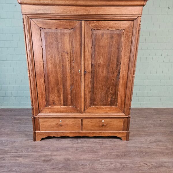 Wardrobe Gründerzeit 1880 Oak - Image 4