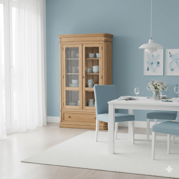 Display Cabinet Pine 1,32 m - Image 2