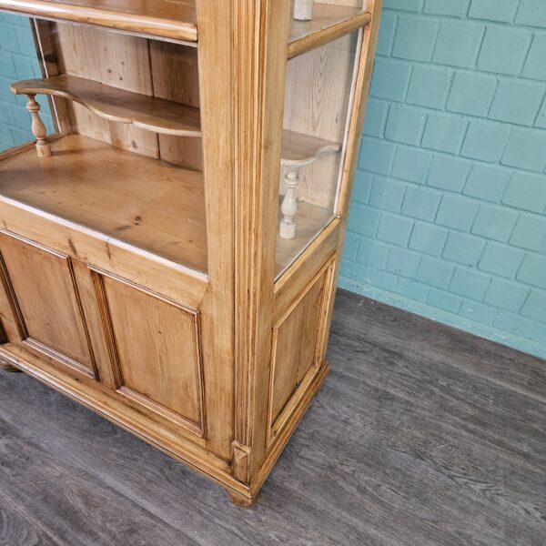 Display Cabinet Gründerzeit 1880 Pine - Image 11