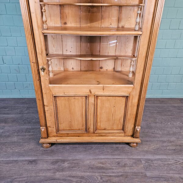 Display Cabinet Gründerzeit 1880 Pine - Image 6