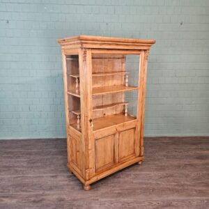 Display Cabinet Gründerzeit 1880 Pine