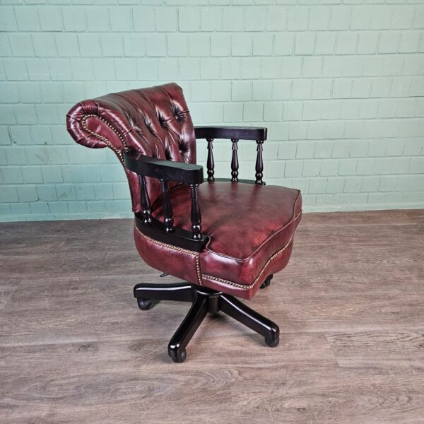 Office Chair Chesterfield Leather