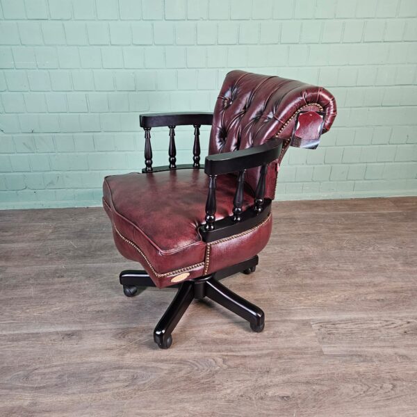 Office Chair Chesterfield Leather - Image 6