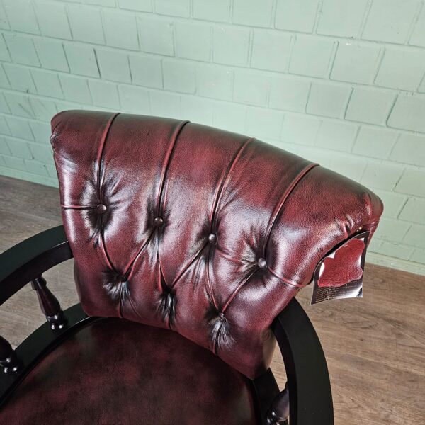 Office Chair Chesterfield Leather - Image 7