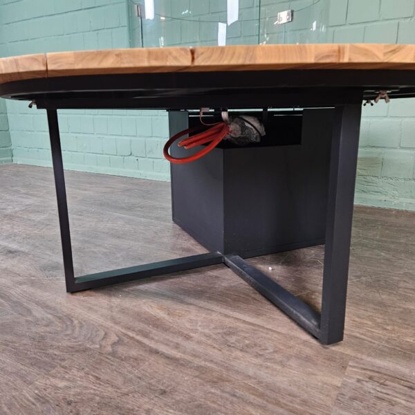 Cosi Fire-Lounge-Table Teak Ø 1,20 m - Image 8