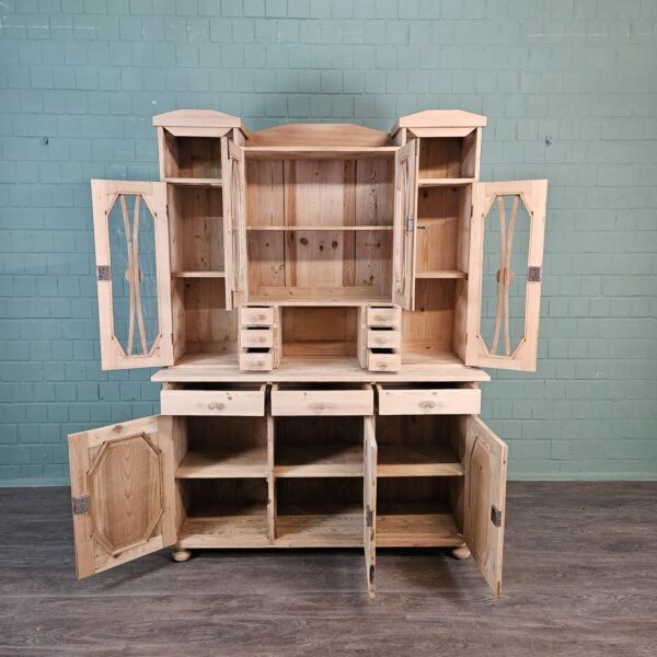Kitchen Cabinet Jugendstil 1910 Pine - Image 14