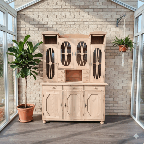 Kitchen Cabinet Jugendstil 1910 Pine - Image 2
