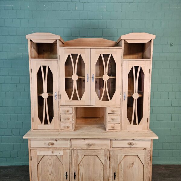 Kitchen Cabinet Jugendstil 1910 Pine - Image 5