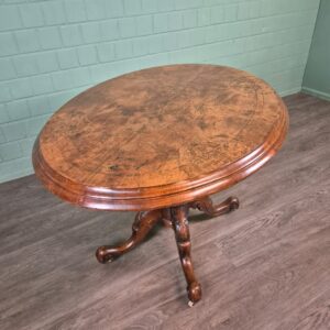Dining Table Biedermeier 1860 Walnut