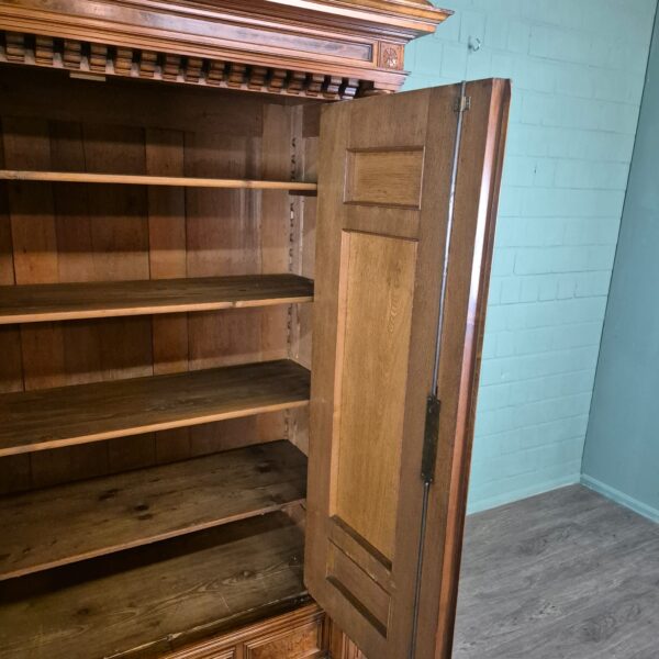 Wardrobe Gründerzeit 1880 Walnut - Image 17