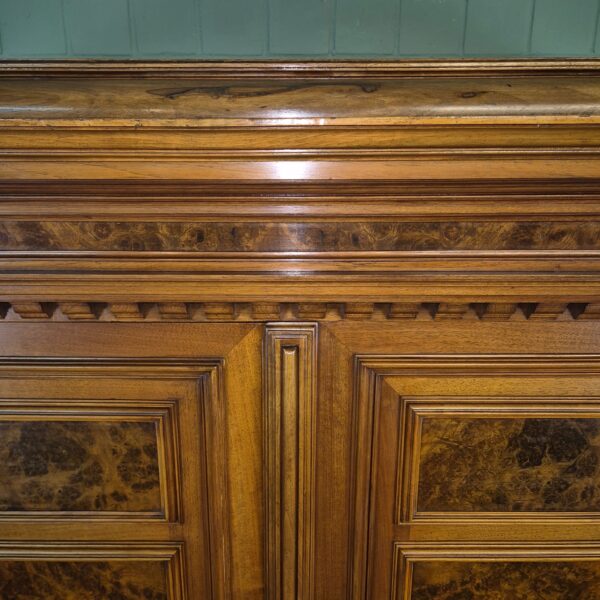 Wardrobe Gründerzeit 1880 Walnut - Image 8