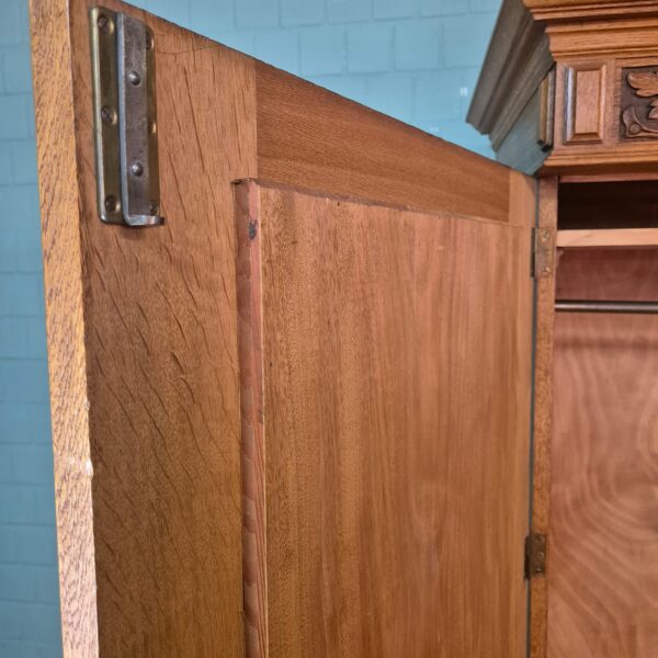 Wardrobe Jugendstil 1910 Oak - Image 27