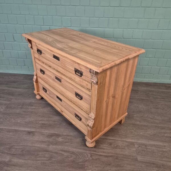 Chest of Drawers Gründerzeit 1880 Pine - Image 5