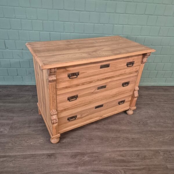 Chest of Drawers Gründerzeit 1880 Pine - Image 4