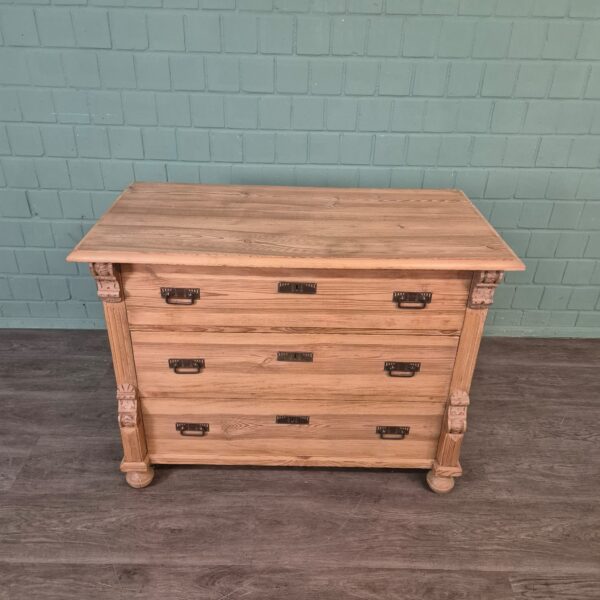 Chest of Drawers Gründerzeit 1880 Pine - Image 3