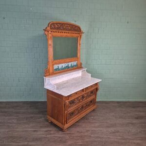 Washstand Jugendstil 1910 Oak