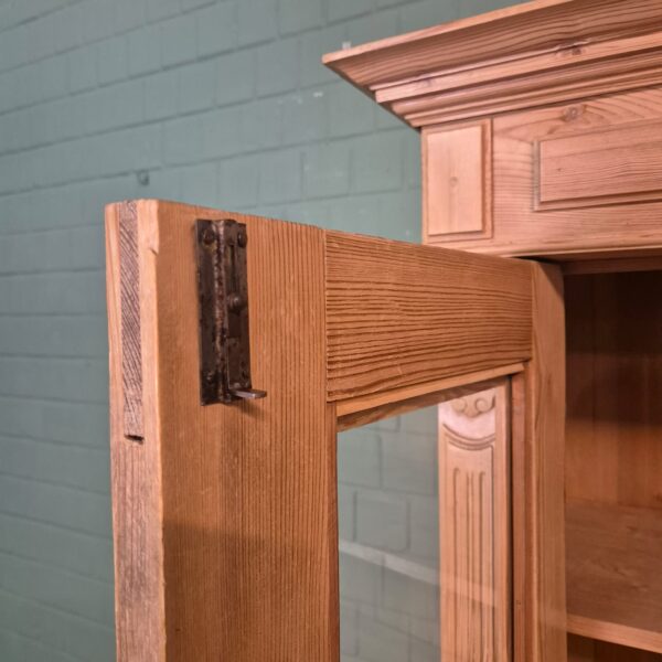 Bookcase Jugendstil 1900 Pine - Image 8
