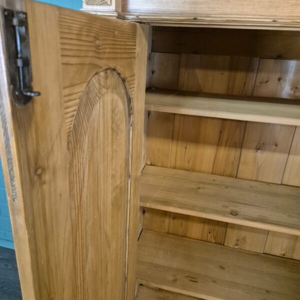 Wardrobe Gründerzeit 1880 Pine - Image 12
