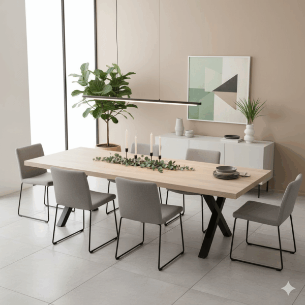 Dining Table Oak 3,00 m x 1,10 m - Image 2