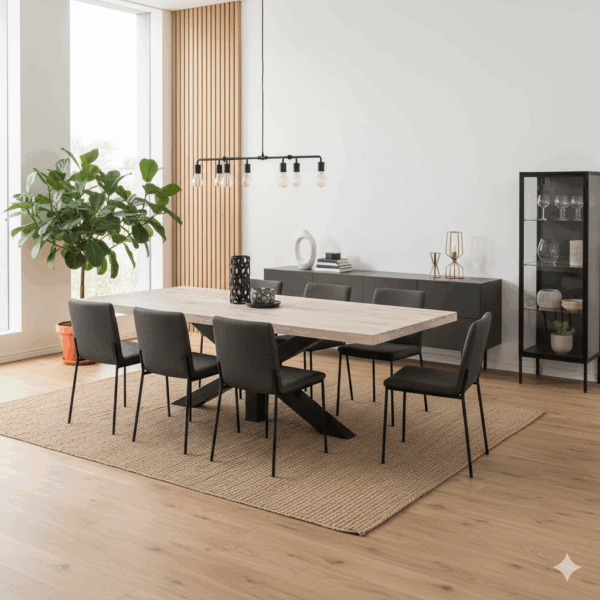 Dining Table Oak 2,40 m x 1,01 m - Image 2