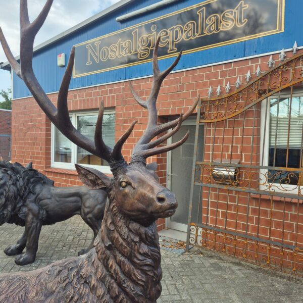 Statue Deer Bronze 2,30 m - Image 9