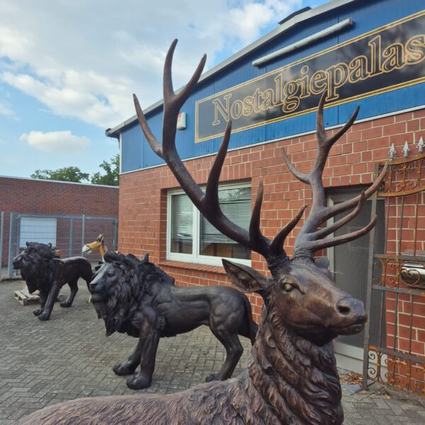 Statue Deer Bronze 2,30 m - Image 10
