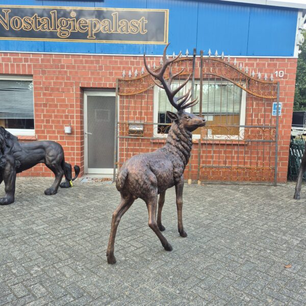 Statue Deer Bronze 2,30 m - Image 4