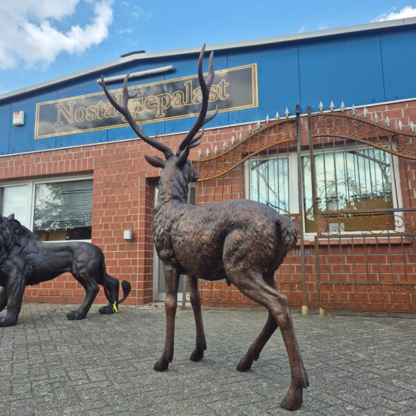 Statue Deer Bronze 2,30 m - Image 14