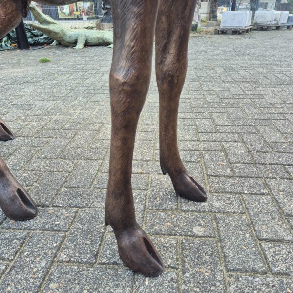 Statue Deer Bronze 2,30 m - Image 8