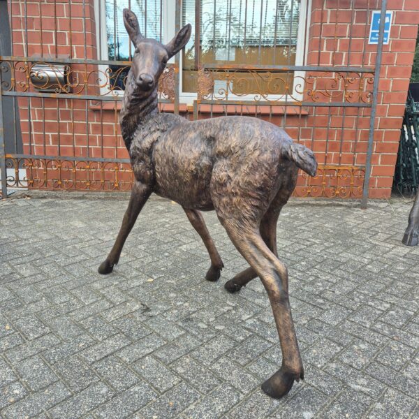 Statue Deer Bronze 1,44 m