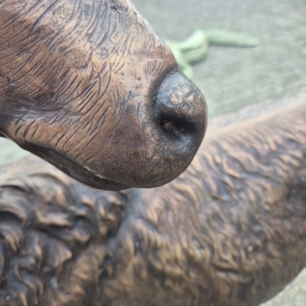 Statue Deer Bronze 1,44 m - Image 10