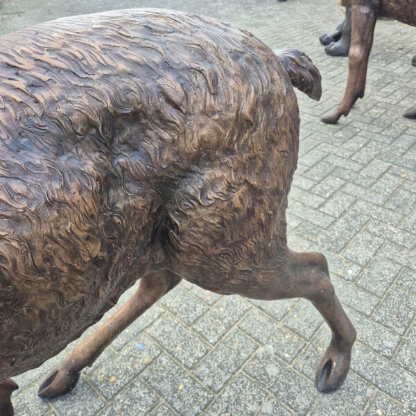 Statue Deer Bronze 1,44 m - Image 11
