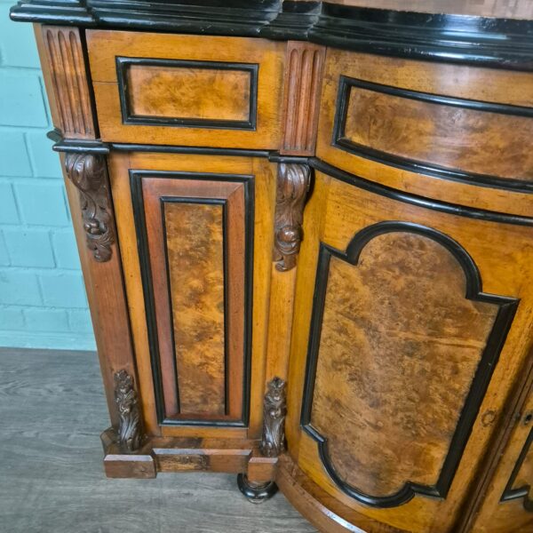 Corner Cabinet Gründerzeit 1880 Walnut - Image 14