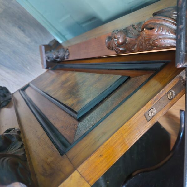 Corner Cabinet Gründerzeit 1880 Walnut - Image 27