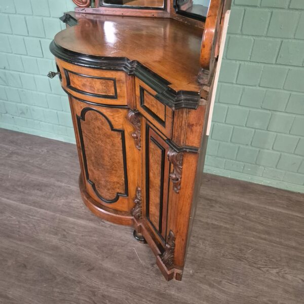 Corner Cabinet Gründerzeit 1880 Walnut - Image 9
