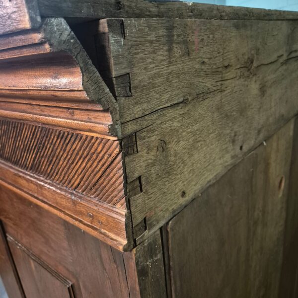 Wardrobe Biedermeier 1830 Oak - Image 17
